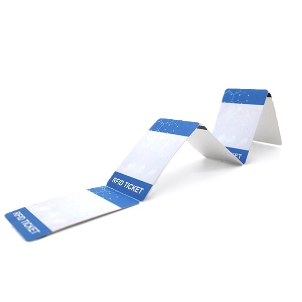 Customized Thermal RFID <strong>Paper</strong> <strong>Ticket</strong> 13.56MHz NFC Label RFID Event Concert Music Festival Metro Bus <strong>Ticket</strong>