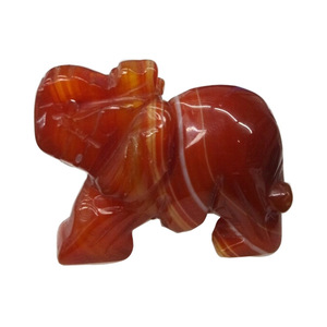 Bán Buôn Tự Nhiên Chữa Bệnh Thủ Công Mỹ Nghệ Pha Lê Sưu Tập Trang Trí Nội Thất Khắc Tinh Thể Đá Thạch Anh Voi Cho Quà Lưu Niệm - Product Image 5