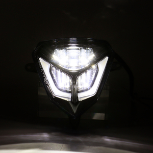 E-Mark approuvé Dirk Bike moto phares LED phare DRL pour 2020-2023 Beta RR 300 200 <span class=keywords><strong>125</strong></span> 50 Racing Xtrainer <span class=keywords><strong>Dirt</strong></span> Bike - Product Image 5