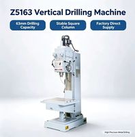 Machine de perçage verticale Z5163, diamètre de perçage maximal de 63 mm, perceuse verticale en métal, fabrication directe d'usine, certifiée CE