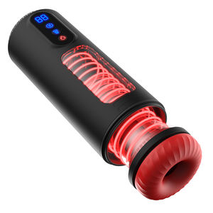 Máquina de Masturbación Masculina con Movimiento de Empuje, Copa Masturbadora de Silicona con Vagina, Juguetes Sexuales para Hombres, Venta al por Mayor de Fábrica - Product Image 3
