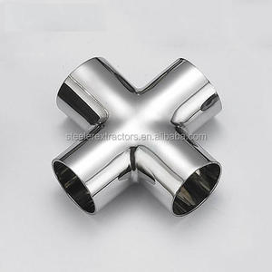 Vệ sinh lớp kẹp chéo thép không gỉ Bốn cách Ống phù hợp - Product Image 4