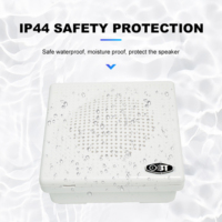 Haut-parleur mural 100V, son clair, étanche IP44, pour système de sonorisation commercial