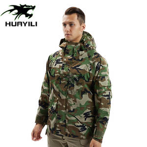 Huayili camicia tattica da uomo a maniche lunghe per Sport all'aria aperta Combat Frogman Set pantaloni tattici tuta mimetica <span class=keywords><strong>Multicam</strong></span> - Product Image 6