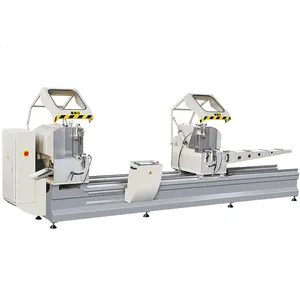 Máy Cưa Làm Gia Công Cửa Sổ Máy Cưa Cắt Chính Xác Bằng Nhôm Hai Đầu CNC Màn Hình Kỹ Thuật Số