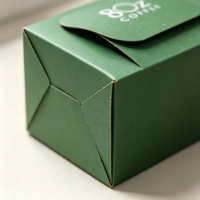 Porte-gobelets jetables en papier kraft biodégradable personnalisé avec logo, pour emporter café ou thé chaud, avec poignée