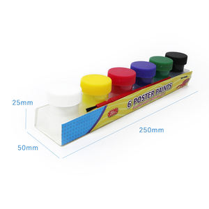 KAMEI 20ml 6 Couleurs <span class=keywords><strong>Artiste</strong></span> Aquarelle Portable Affiche Pigment Peinture pour Dessin Amateurs Naissants Pas Cher - Product Image 4