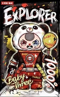 En stock Authentique Baby Three Explorer 1/6 Scale Plush Fantasy & Sci-Fi Blind Box Doll Toys