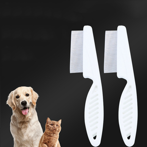 Pettine per pulci con pettine per animali domestici per la pulizia dell'ago in acciaio all'ingrosso - Product Image 2