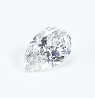 Diamante cultivado en laboratorio corte elegante CVD STONE Forma de pera 1,1 quilates D color VS1 claridad con certificado IGI