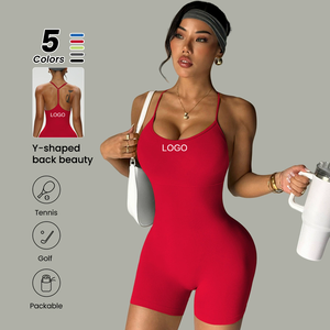 Body sexy en spandex à dos ajouré pour femme, rembourré push-up, <span class=keywords><strong>justaucorps</strong></span> de yoga, combinaison de sport, collant de danse pour la <span class=keywords><strong>gym</strong></span> et l'entraînement - Product Image 3