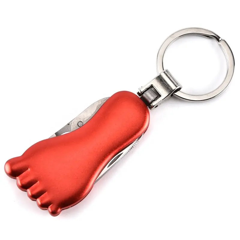 Hot 3 in 1 Multi Tool Keychain Mini folding survival tool kit Multifunction key chain