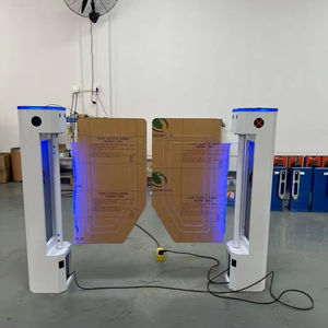 Barrière pivotante personnalisée en usine salle de sport contrôle d'accès tourniquet pivotant <span class=keywords><strong>RFID</strong></span> passe rapide - Product Image 2