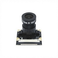 Module de caméra Raspberry Pi OV5647, module d'objectif fisheye Raspberry Pi pour vision nocturne avec personnalisation de la mise au point manuelle prise en charge