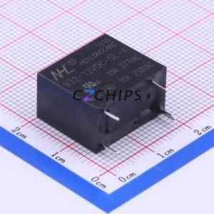 932-12VDC-SL-A Power Relay Through hole,10.2x18.3mm Relay 12V 1 Normally Open: 1A (SPST-Normally Open)::: 4 277V-AC/28V-DC - Product Image 1