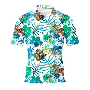 Polos de Hombre de Alta Calidad, Color Sólido, para Pesca y Golf, Polos Personalizados de Golf, Poliéster y Spandex - Product Image 1