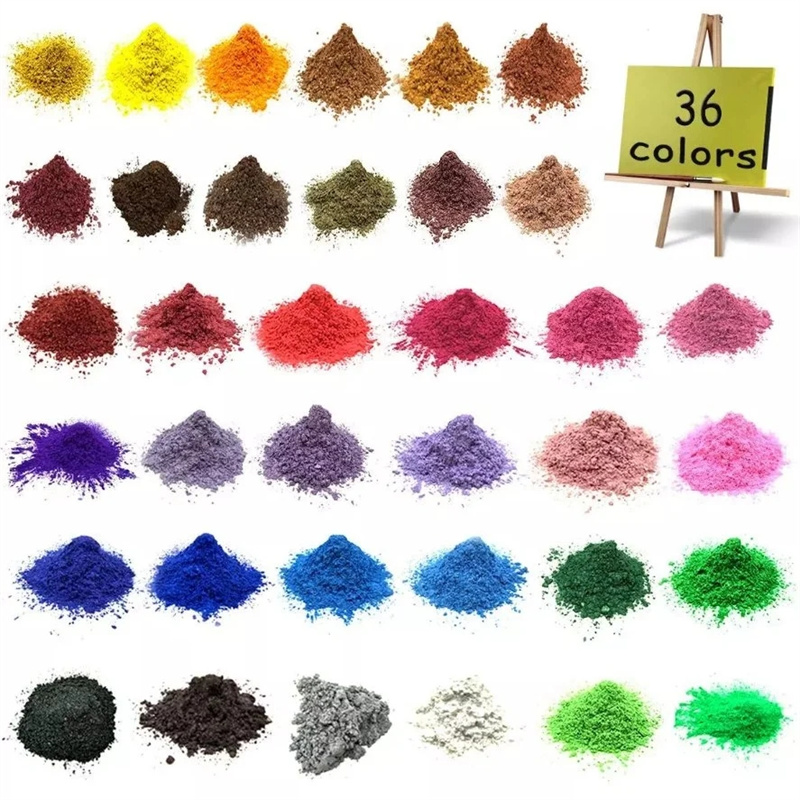Mica Powder Pigment 58 Colors Non-Toxic Safe Natural Epoxy Resin Dye Pigment Powder for DIY Slime Coloring and Soap Dye Making