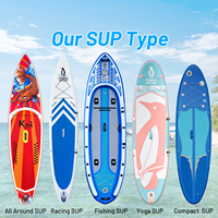 FUNWATER Dropshipping OEM 11 'sup Paddle Board Gonflable sup Set Stand up Paddle Board sup Paddle Planche de Surf