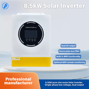 <span class=keywords><strong>Onduleur</strong></span> solaire hybride 11 kW 8 kW 22000 VA MPPT à onde sinusoïdale pure hors réseau avec activation de batterie au lithium par <span class=keywords><strong>PV</strong></span> ou réseau électrique - Product Image 5