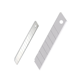 Material de acero al carbono de alta calidad, 9mm, 18mm, cuchillos de utilidad, cuchilla de repuesto con paquete de caja - Product Image 2