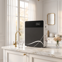 Purificateur d'eau alcaline minérale UV, filtre à eau RO, système d'osmose inverse, machine de traitement de l'eau à 5/6/7 étapes pour la maison
