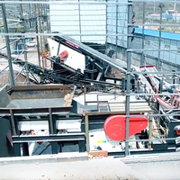 Concasseur à Mâchoires Mobile Modulaire Sans Soudure à Structure de Cadre pour Pierre
