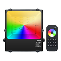 Projecteur DMX extérieur RGBW RGB 100W 150W 200W 300W 450W avec panneau tactile pour éclairage de scène LED professionnel