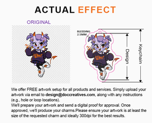 Créez Vos Propres Breloques en Acrylique Transparent Porte-Clés Acrylique Imprimé sur Mesure Anneaux de Clés Personnalisés pour Souvenirs et Cadeaux - Product Image 6