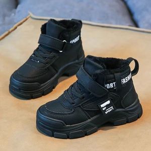 Botas de invierno Unisex para niños, nuevos zapatos deportivos, cierre de cremallera, informal, cálido, otoño, primavera, deporte, moda para niños y niñas - Product Image 4