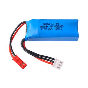 Baterías Lipo Recargables 601844 2S 7.4V 450mAh 20C para Helicóptero K989 - Product Image 1