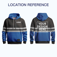 Sweat-shirts à capuche en molleton chaud à col rond personnalisés, nouveau design, sweat-shirts décontractés à enfiler pour hommes, logo brodé, imprimé, pull Wy-25009