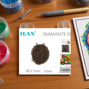 Ilan Diamante 5D 2.7mm 2200 pezzi per pittura con diamanti - Product Image 1