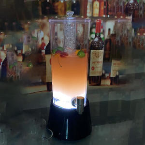 Seau à Boissons pour Fêtes - Distributeur de Boissons Manuel Chaud/Froid en Acier Inoxydable avec LED Lumineuse pour Événements Commerciaux (Multiples - Product Image 3