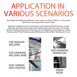 Portable soudeuse par points véhicule carrosserie extracteur de Dent à faible coût outil de réparation de carrosserie Auto carrosserie Machine de réparation de Dent - Product Image 5