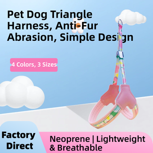 Y Şekilli Köpek Tasması, Fabrikadan Doğrudan, Neopren Malzeme, Hafif ve Nefes Alabilen Ultra Hafif Köpek Tasması, Kürk Dostu - Product Image 3