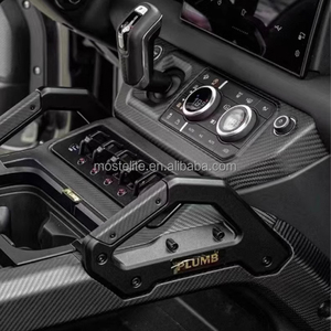Nouveau Design Intérieur De Voiture Accessoires ABS Kits Intérieur En Fiber De Carbone Sec Pour <span class=keywords><strong>Land</strong></span> Rover Defender 90 110 130 - Product Image 4