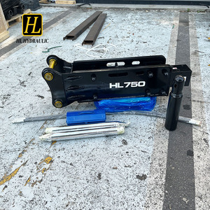 Martelo Hidráulico HL750 para Concreto, Tipo Horizontal, Acessório para Carregadeira Skid Steer - Product Image 1