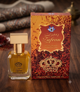Nayaab <b>Perfumes</b> Amwaj Zafran Parfum Concentrated <b>Perfume</b> Oil | Alcohol-Free Luxury Long-Lasting Fragrance | Wholesale <b>Attar</b> - Product Image 4