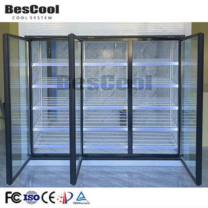 Display personalizzato Walk-in frigo Freezer -25 °C porta in vetro commerciale cella frigorifera per latte fresco <span class=keywords><strong>Cola</strong></span> birra - Product Image 1