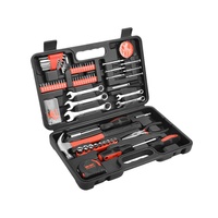 Vente chaude transfrontalière d'usine : Ensemble d'outils de quincaillerie de 146 pièces pour voiture et usage domestique, comprenant des pinces à bec effilé, des clés mixtes et des tournevis