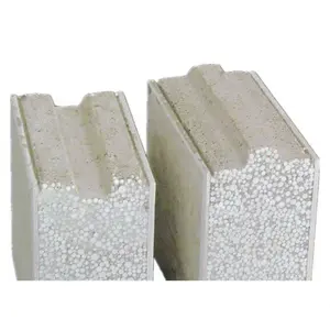 Cheap EPS Foam Fireproof Concrete Brick Wall Partition Block Sandwich Cement Panel