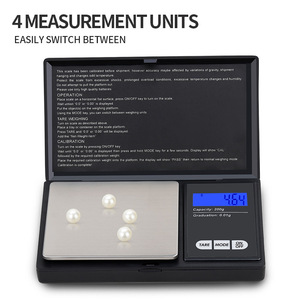 고정밀 전문가용 200g 500g 0.01g 미니 저울 흡연용품 디지털 포켓 저울 미니 보석 저울 - Product Image 1