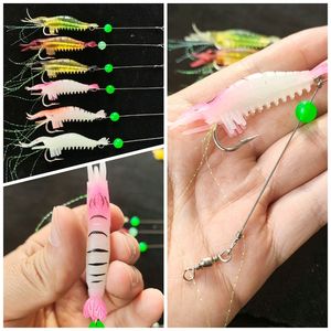 Appât souple pour crevettes de 9 cm et 6 g, fil d'acier, hameçon de 9 cm et 6 g pour la <span class=keywords><strong>carpe</strong></span>, matériau ABS, technique de pêche au fond pour l'eau douce et la mer - Product Image 3