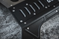 Fury 2007-2017 Accessoires de voiture tout-terrain Couvercle de tuyau d'échappement en alliage d'aluminium-magnésium pour Jeep Wrangler JK