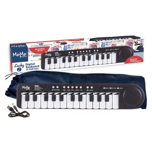 Clavier musical (25 touches) Polyphonie 8 Lucky Black 10025 - Product Image 1