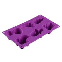Moule à gâteau en silicone antiadhésif sans BPA, série bébé, 6 cavités, fabriqué par MUYULINS, certifié LFGB Platinum