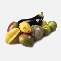 Composteerbare fruitstickers, verwijderbare etiketten voor groenten, aangepaste etiketten voor kleine boerderijen, waar aangepaste groente-etiketten te kopen zijn