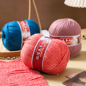 Chunky Merino Len Sợi 100% Len Thân Thiện Với Môi Chống-Pilling Khỏe Mạnh Nhuộm Cho Crochet Tay Đan Ưa Thích Sợi Cho Khăn Áo Len - Product Image 5