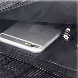 Grand sac à bandoulière étanche et extensible pour hommes, 17 pouces, organisateur Portable pour ordinateur Portable d'affaires - Product Image 6