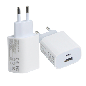 อะแดปเตอร์แปลงไฟแบบติดผนัง EU รองรับ PD20W ชาร์จเร็ว QC PD ช่องเสียบ USB A และ Type C สองช่อง รับประกัน 24 เดือน - Product Image 3